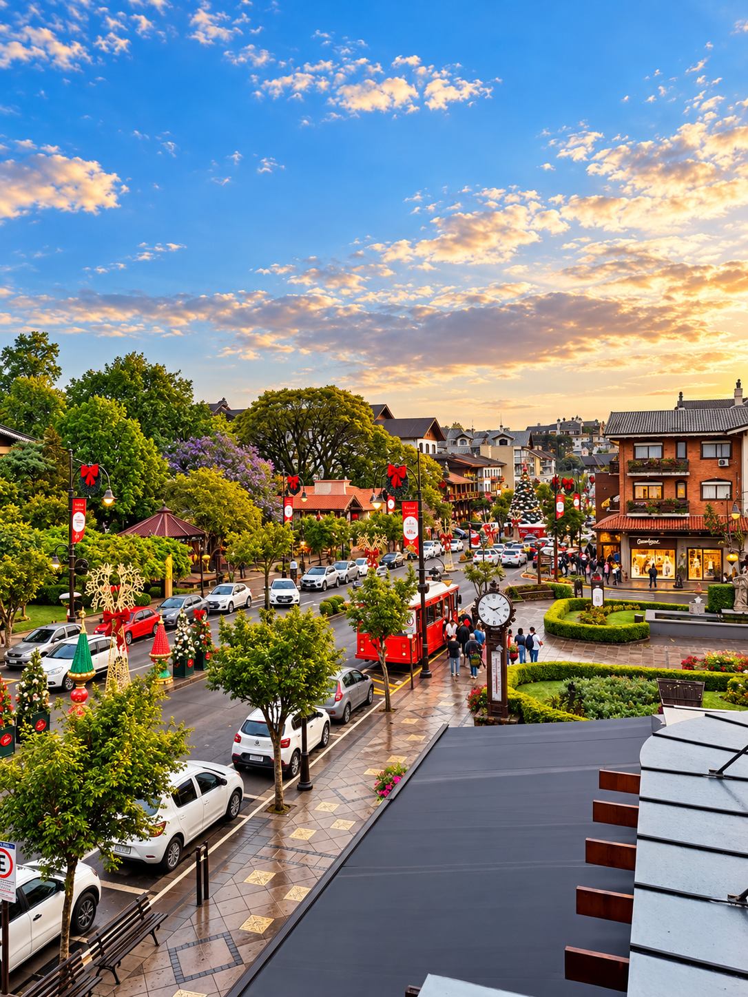 Centro de Gramado, no Rio Grande do Sul