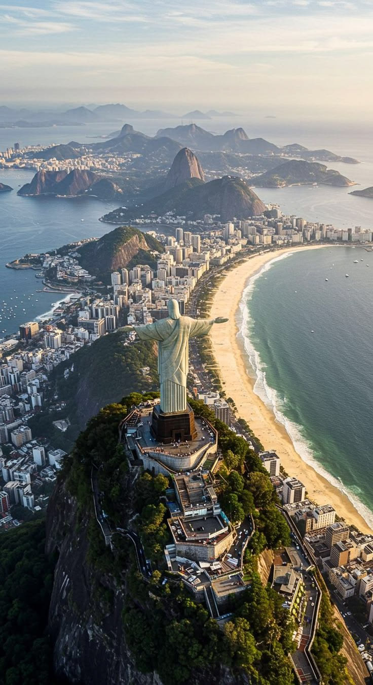Paisagem do Rio de Janeiro representando os destinos nacionais